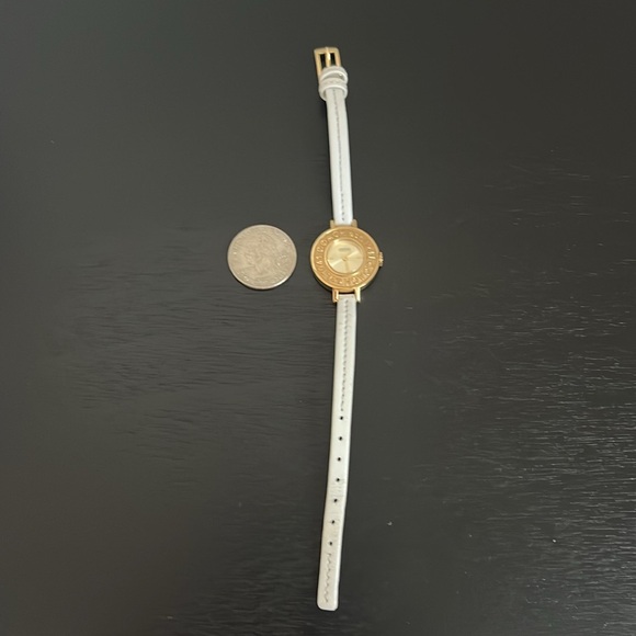 Coach White and Gold Watch with Leather Band - Picture 9 of 9